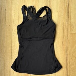 Lululemon Athletica Black Tank Top